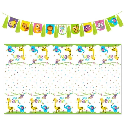 Baby Shower Party Tableware | Hello Baby | 16 Guests