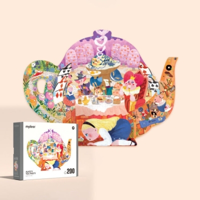Artist Shaped Puzzle | Alice's Tea Party