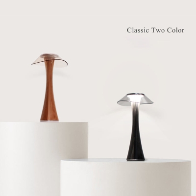 Aurora Mushroom Table Lamp | Rose Gold