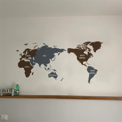 Preschool Wall Decal | World Map