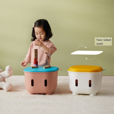 Kids Toy Storage Box | White