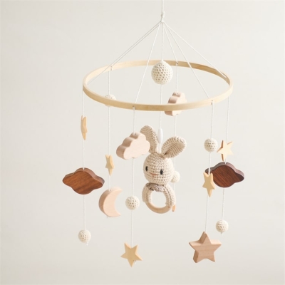 Animal Baby Crib Mobile | Rabbit