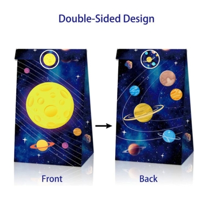 Paper Party Bag | Outer Space | 12 Pcs