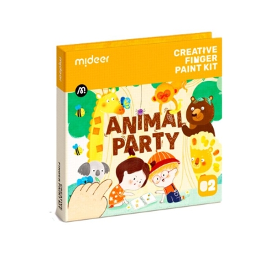 Creative Finger Paint Kit | Level 2 Animal Party
