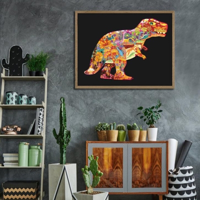 Large Animal Shaped Puzzle | Dinosaur World