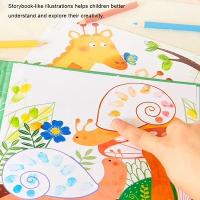 Creative Finger Paint Kit | Level 2 Animal Party