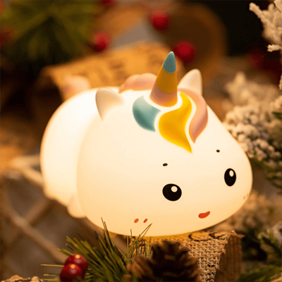 Unicorn Silicone Pat Dimmable Night Light