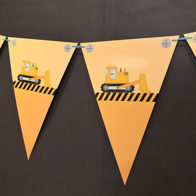 Premium Party Tableware | Construction | 6 Guests