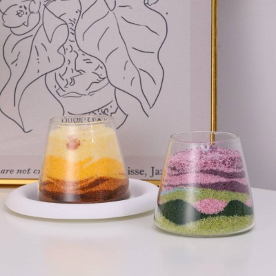 DIY Sand Painting Scented Candle | Shangri-La