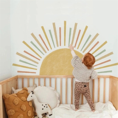 Sunrise Wall Decal | Big Sunshine