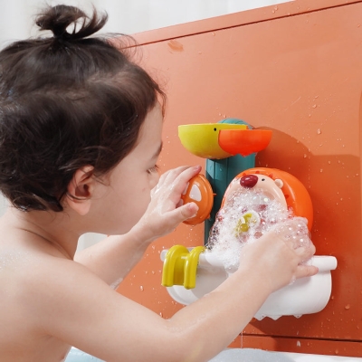 Lion Bubble Maker Bath Toy