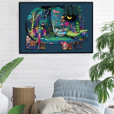 Large Animal Shaped Puzzle | Elephant Dream