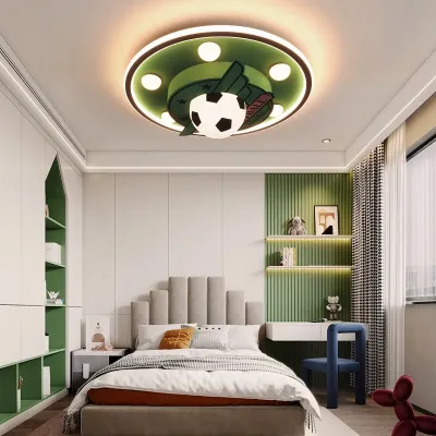 Football League Kids Room Ceiling Light