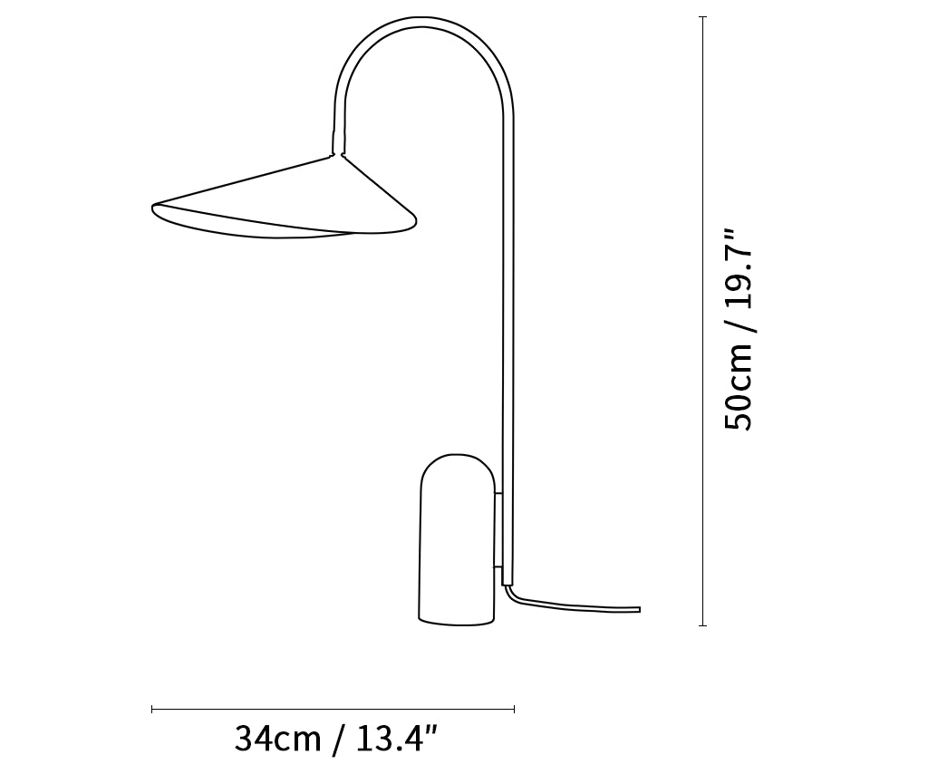 Arum Duckbill Table Lamp