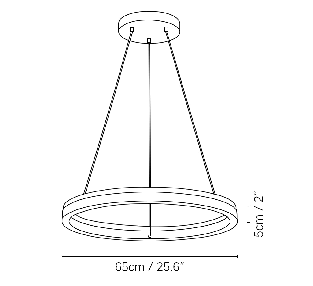 Travertine Solaro Round Chandelier