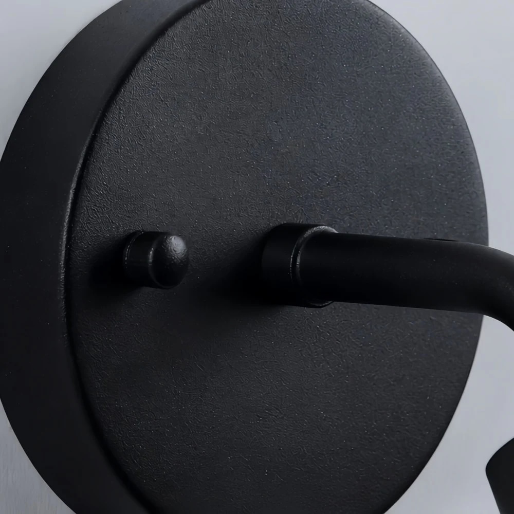 Detalle de la textura del dosel negro