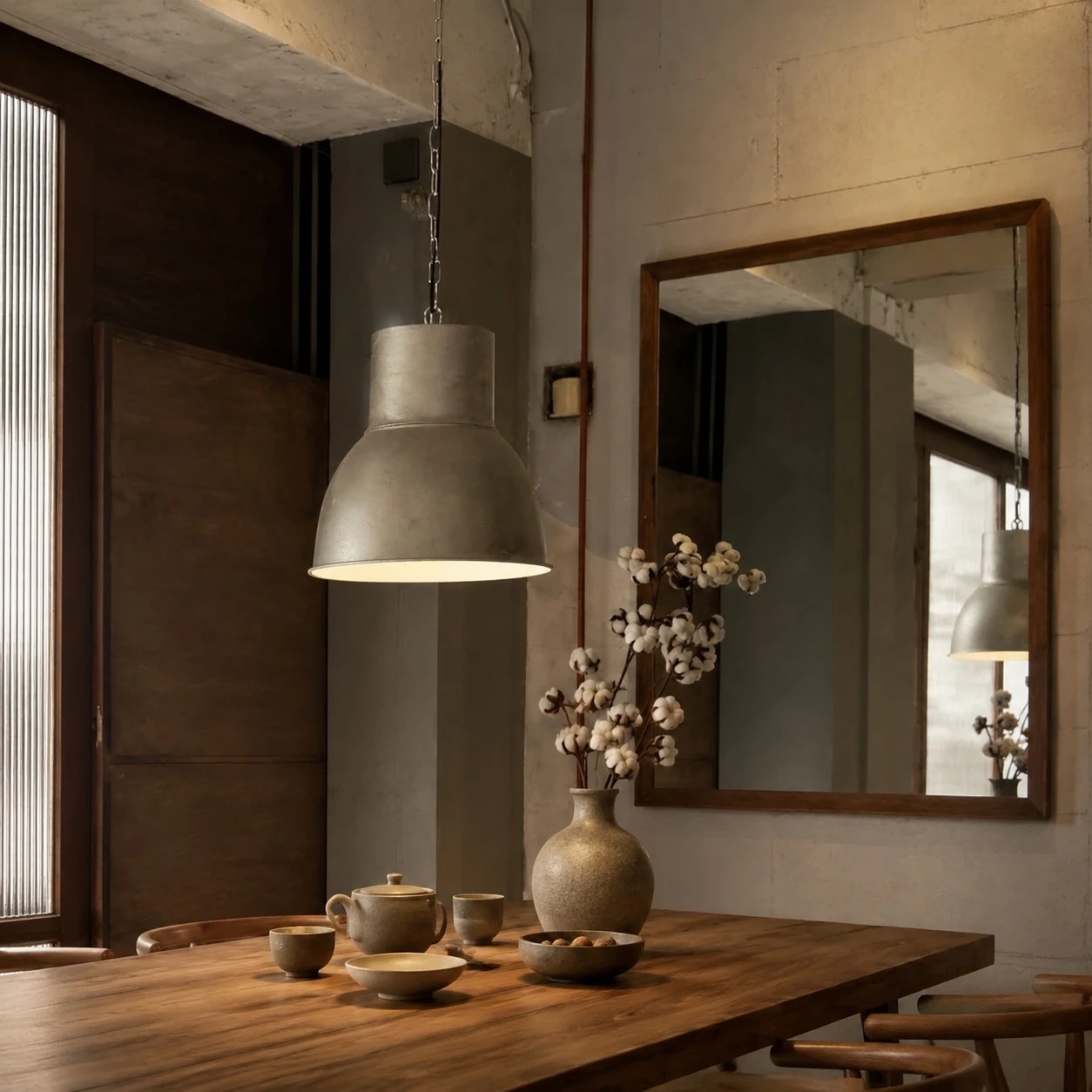 Hanglamp in een sfeervol interieur