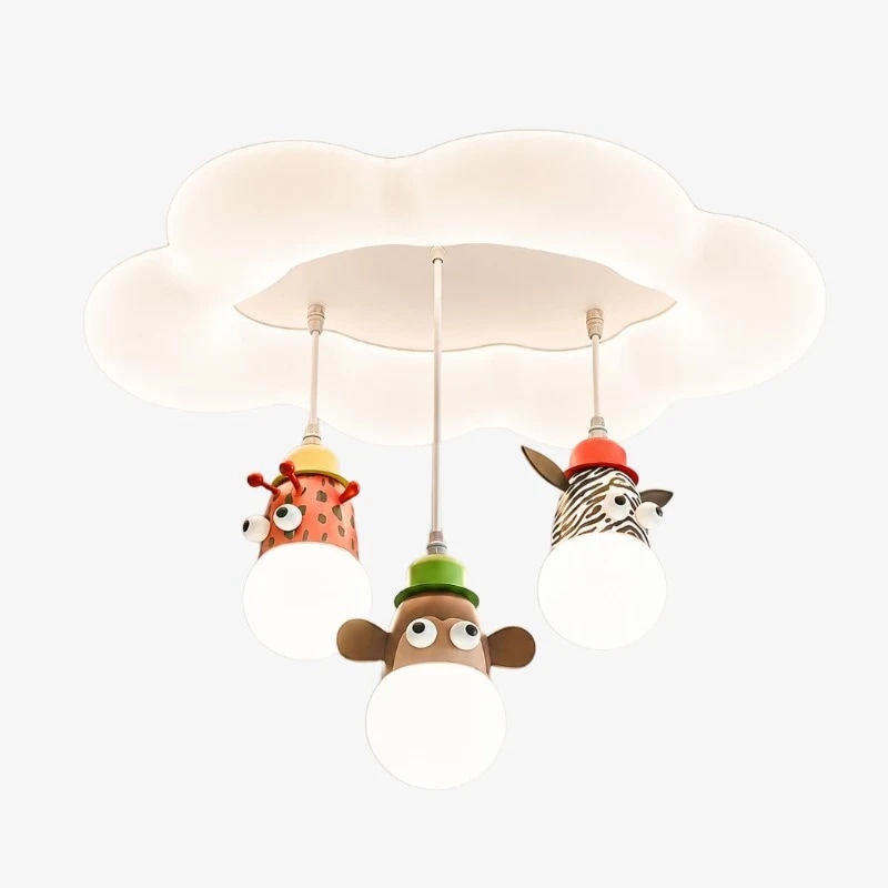 60 cm minimalistisk taklampe med skyer