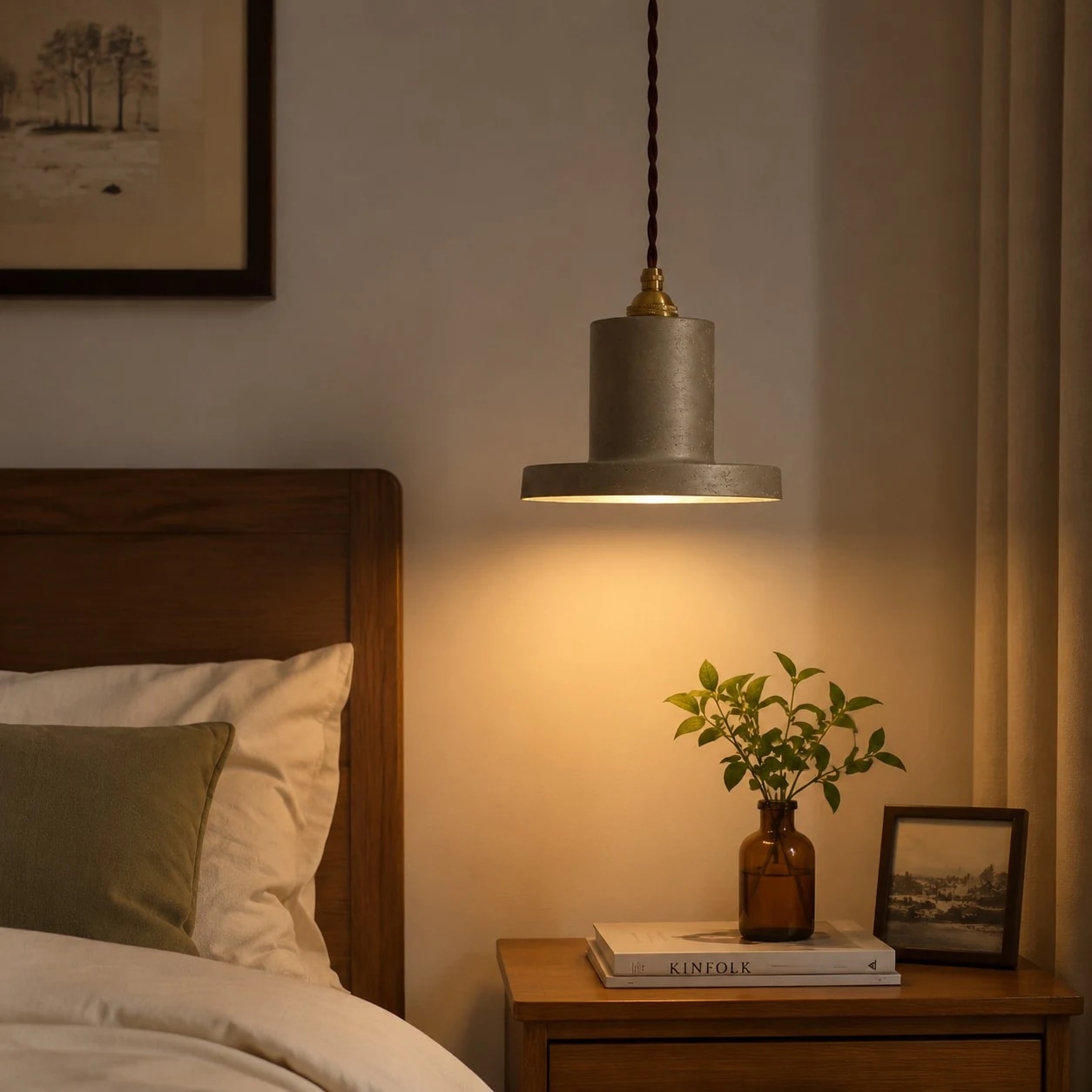 حامل مصباح مصنوع يدويًا من الفضة القديمة والنحاس