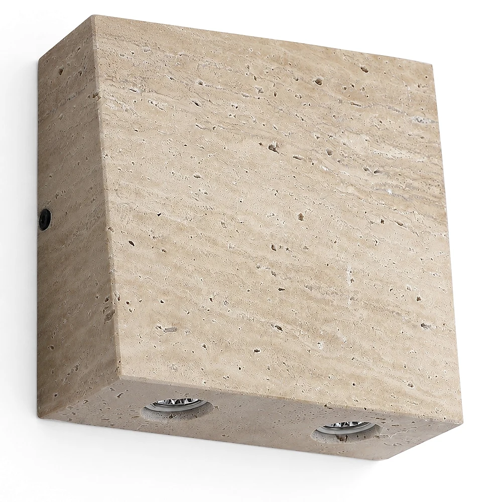 travertine wall light product view