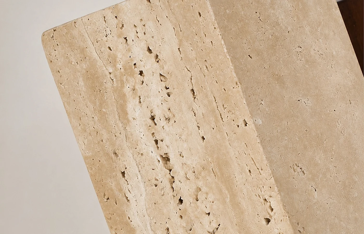 travertine wall sconce stone texture