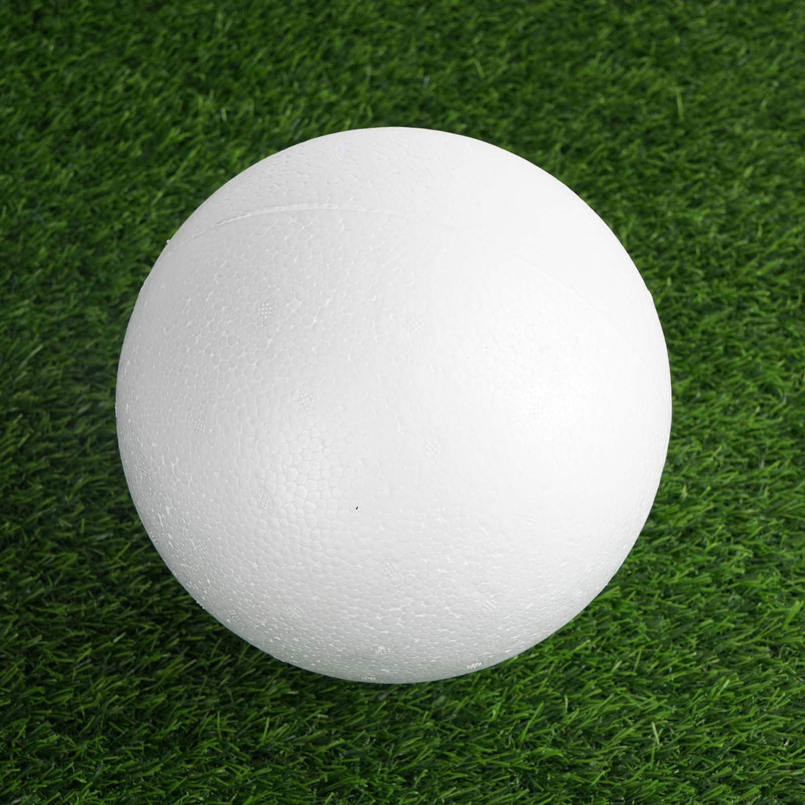 6 Pack | 6” White StyroFoam Foam Balls For Arts, Crafts and DIY