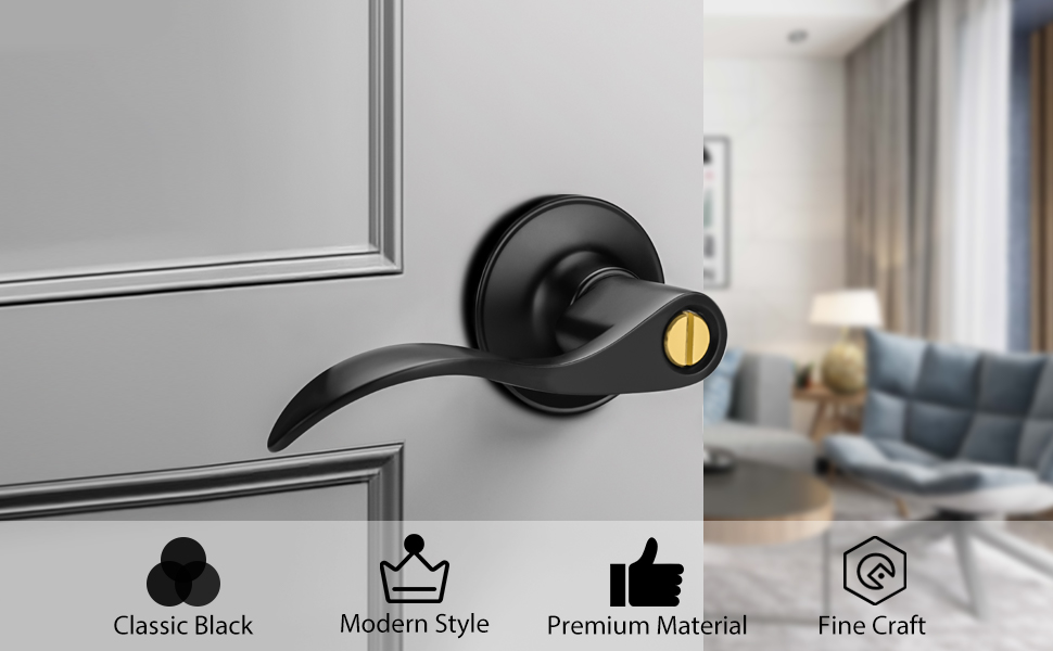 Door Lever Handle Privacy