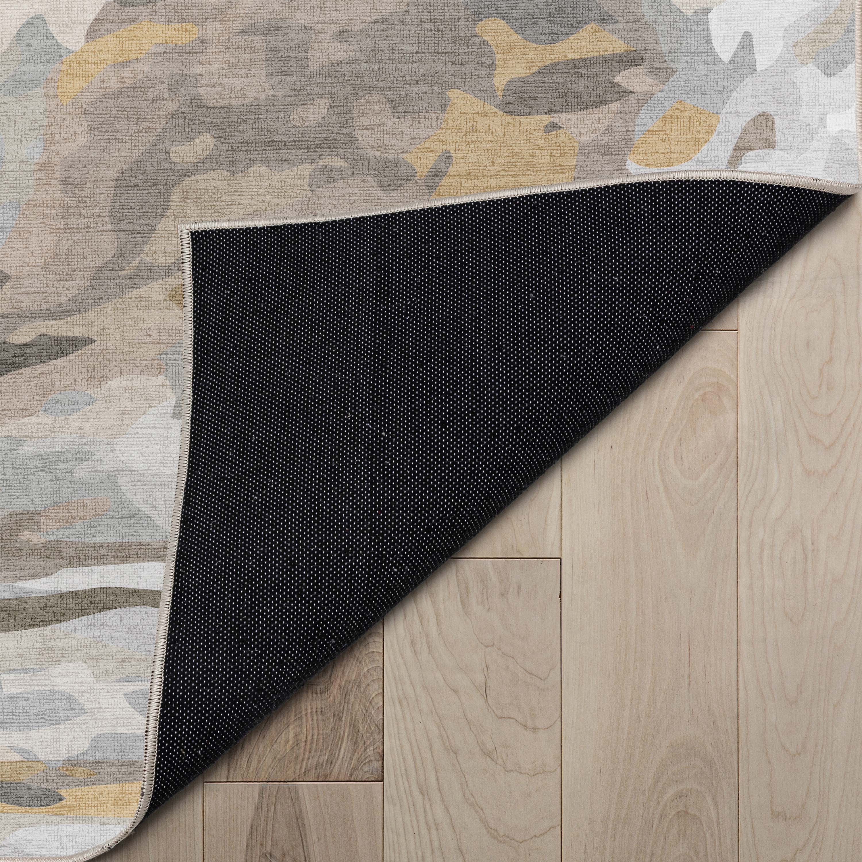 Dunes-Teppich aus abstraktem Marmor-Flachgewebe