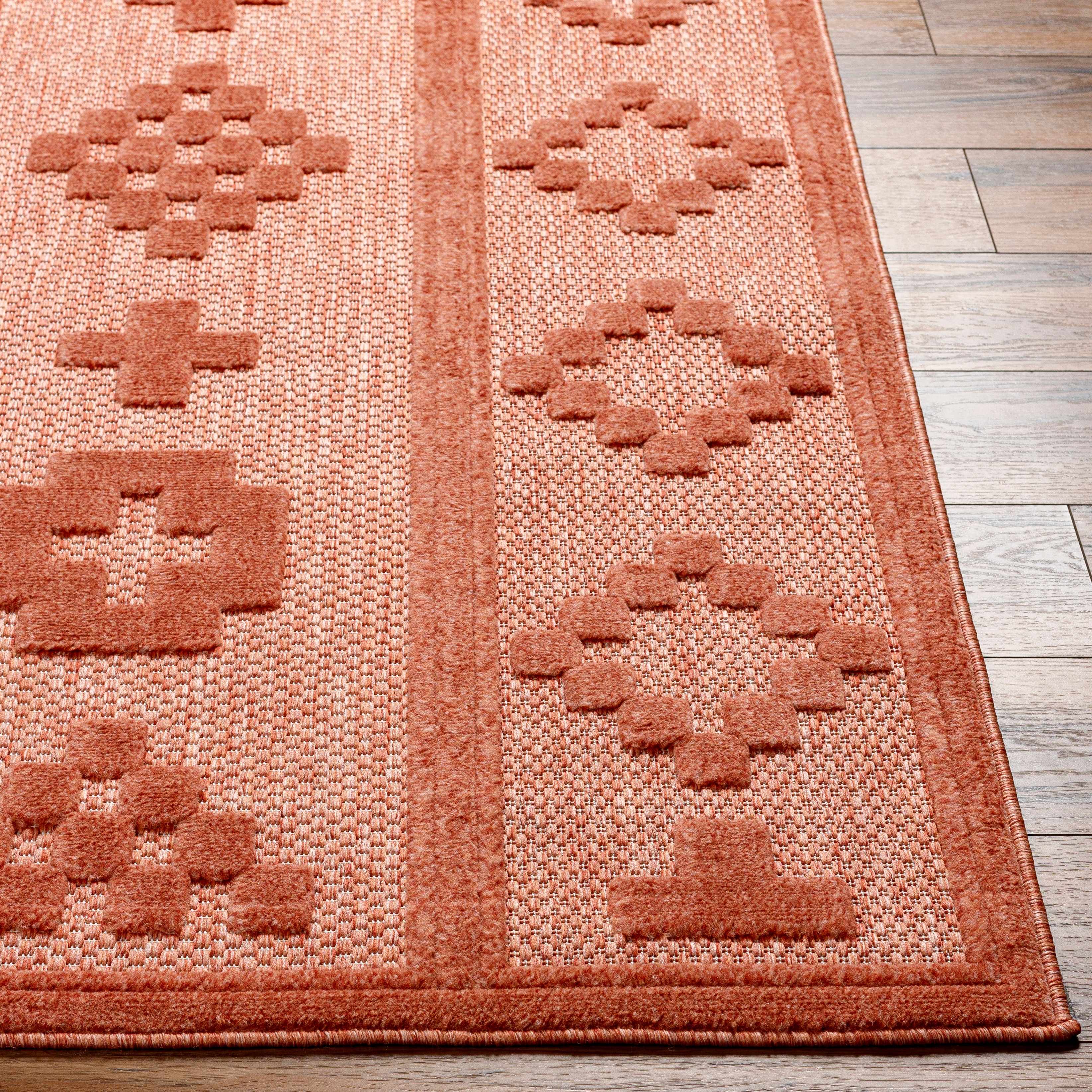 Hiro Orange Outdoor-Teppich