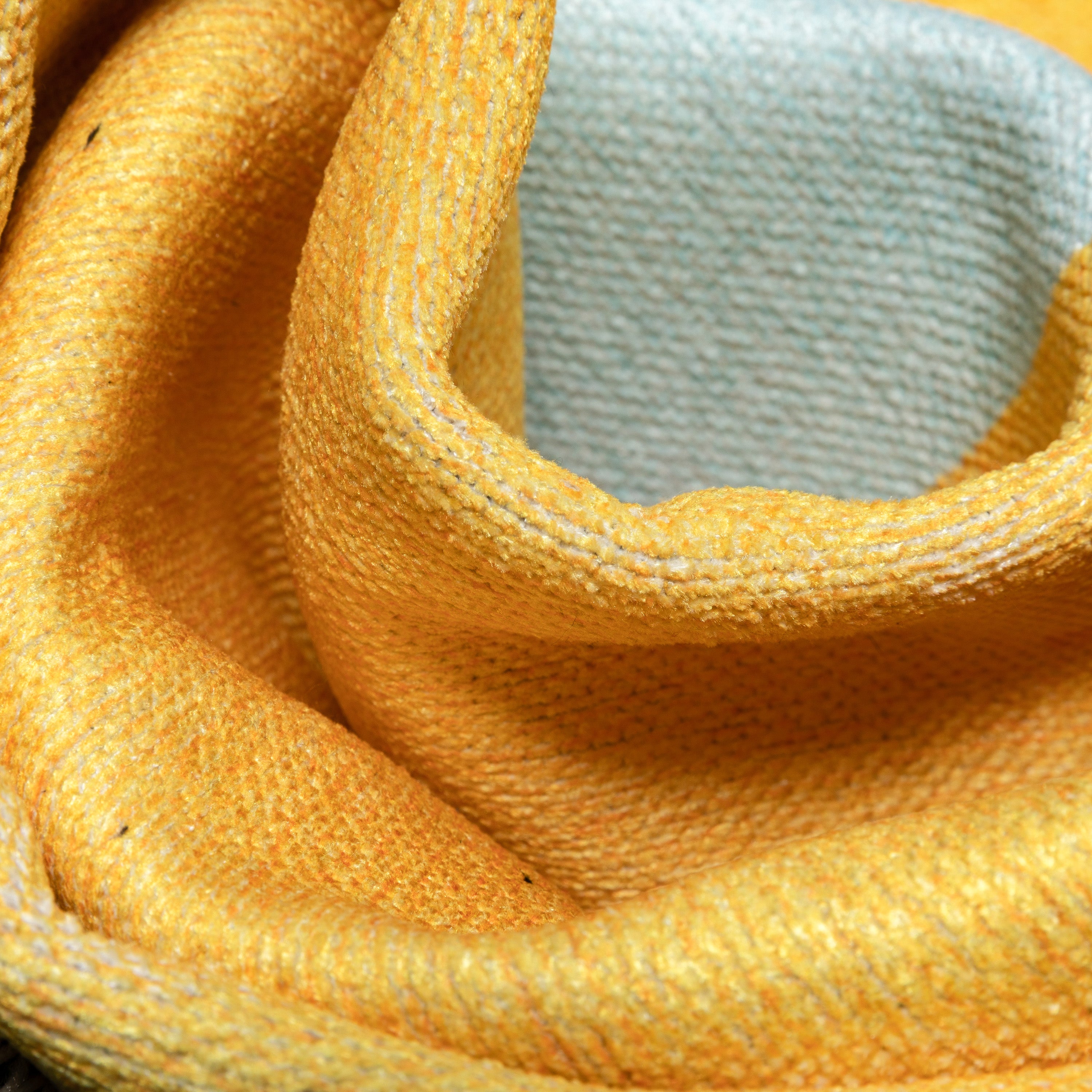 Double Taco Neuheit Flachgewebe-Teppich in Multi-Blau