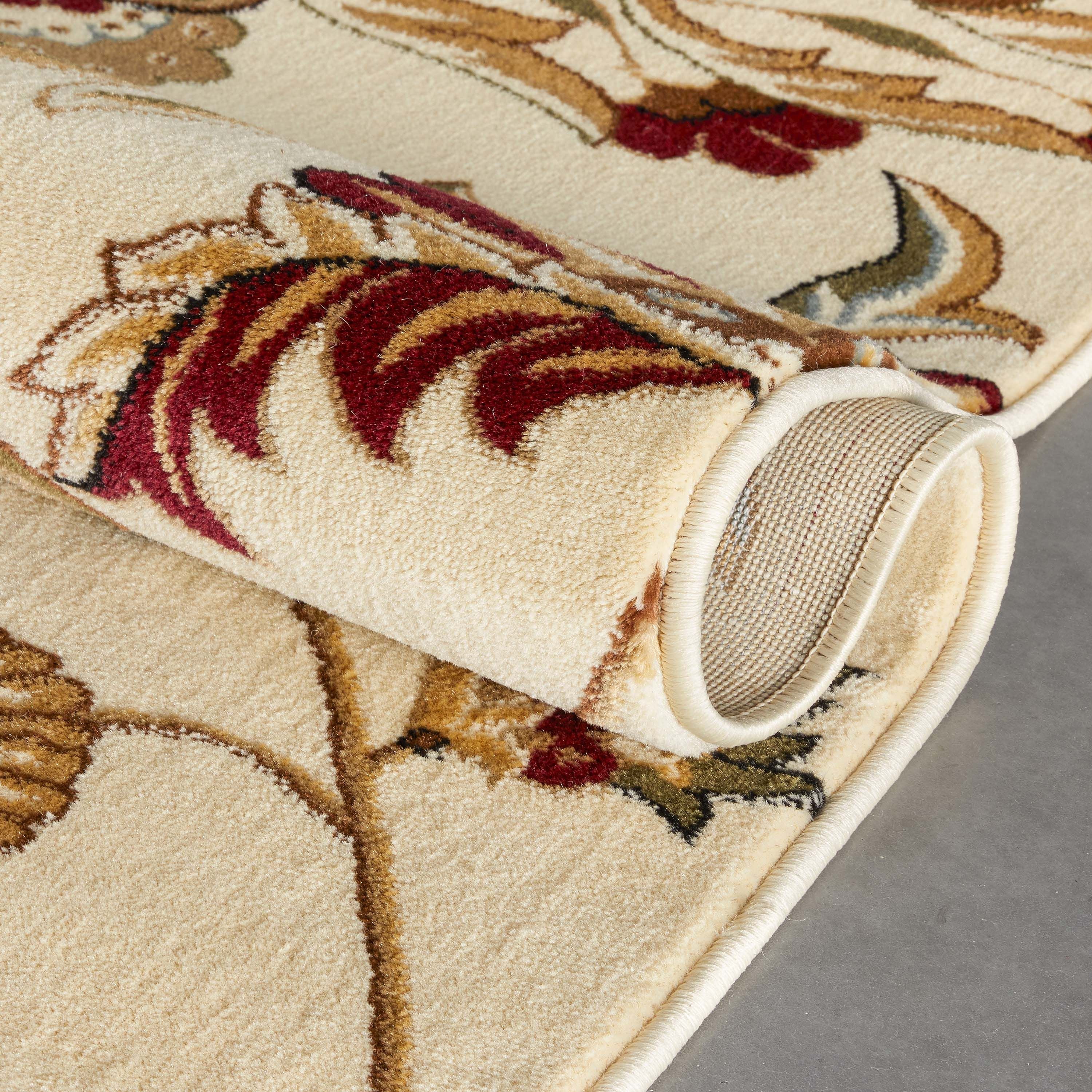 Ashley Orientalischer Elfenbein-Orientalteppich
