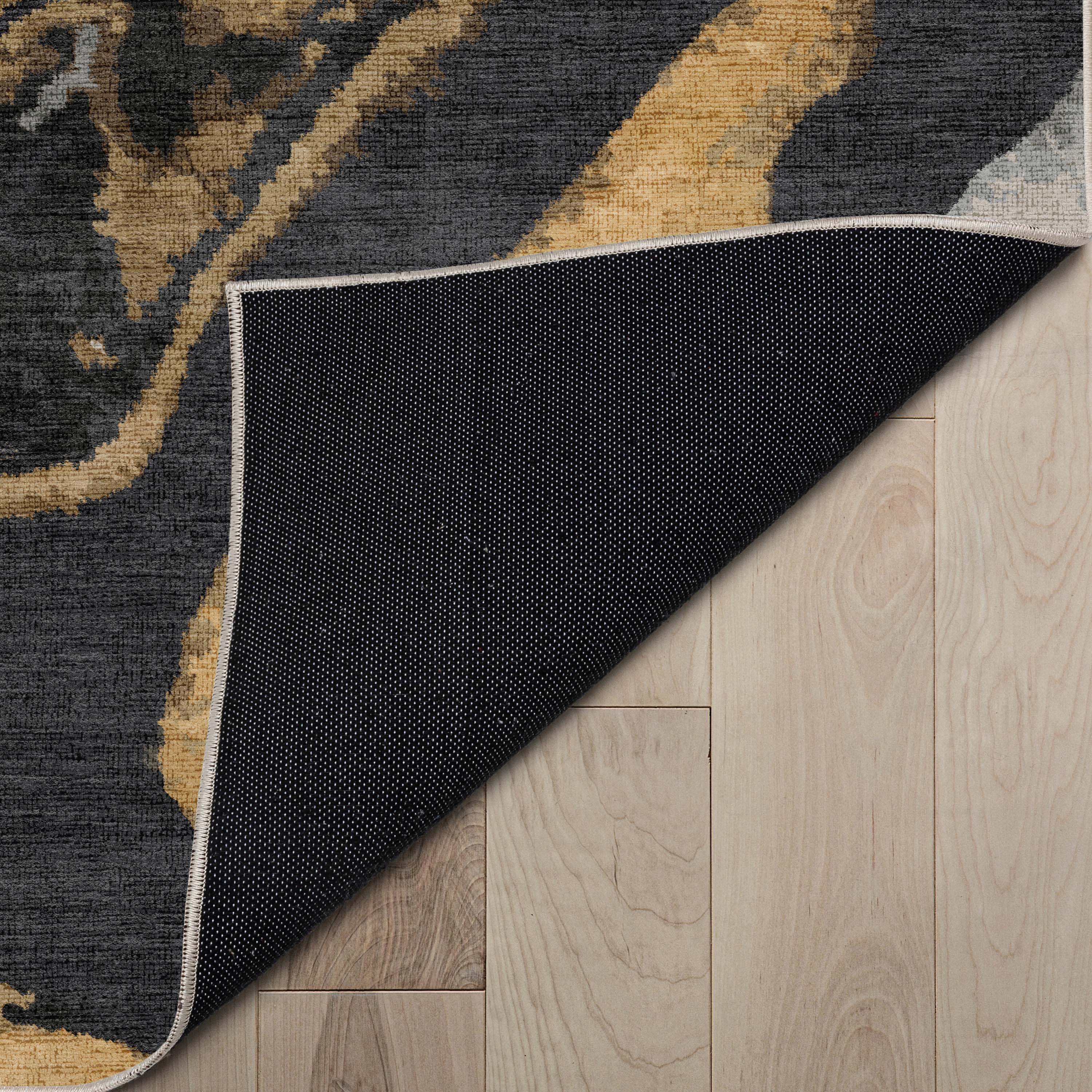 Dunes-Teppich aus abstraktem Marmor-Flachgewebe