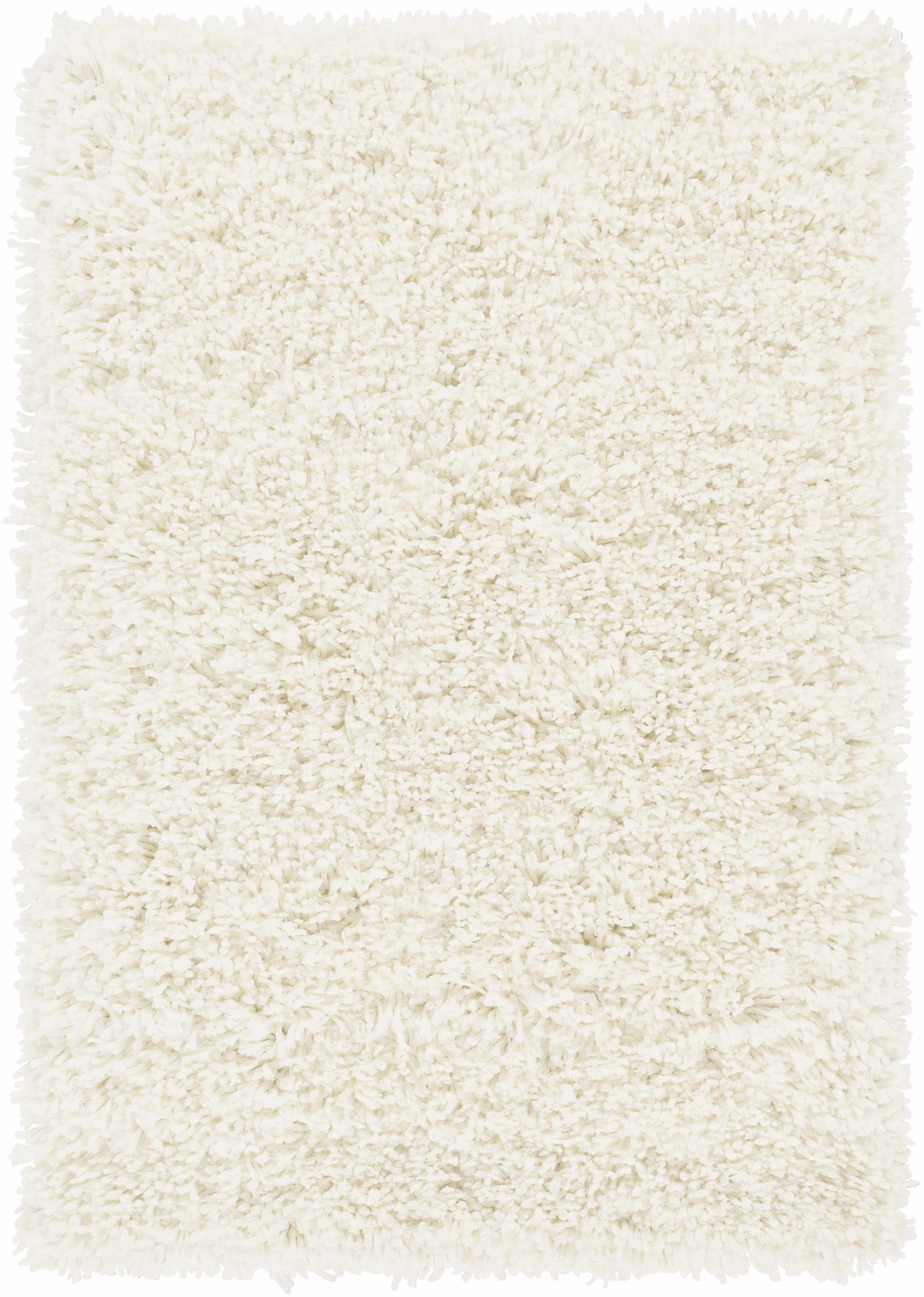Tingly Solid White Shag Rug &ndash; Ausverkauf