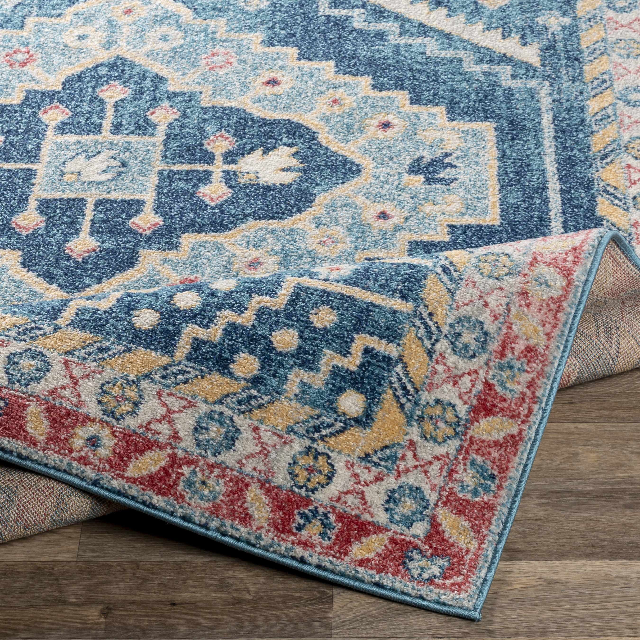 Blauer Medaillon-Teppich von Conder