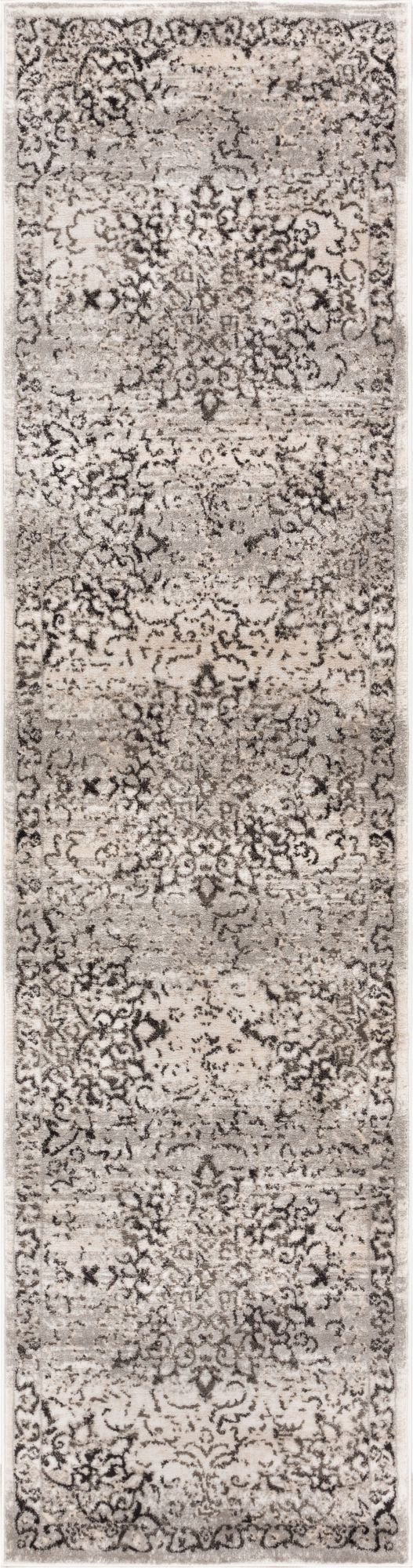 Traditioneller Teppich in Sultana-Grau