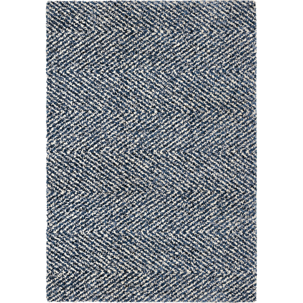 Angora Harrington Blauer Ausverkaufsteppich