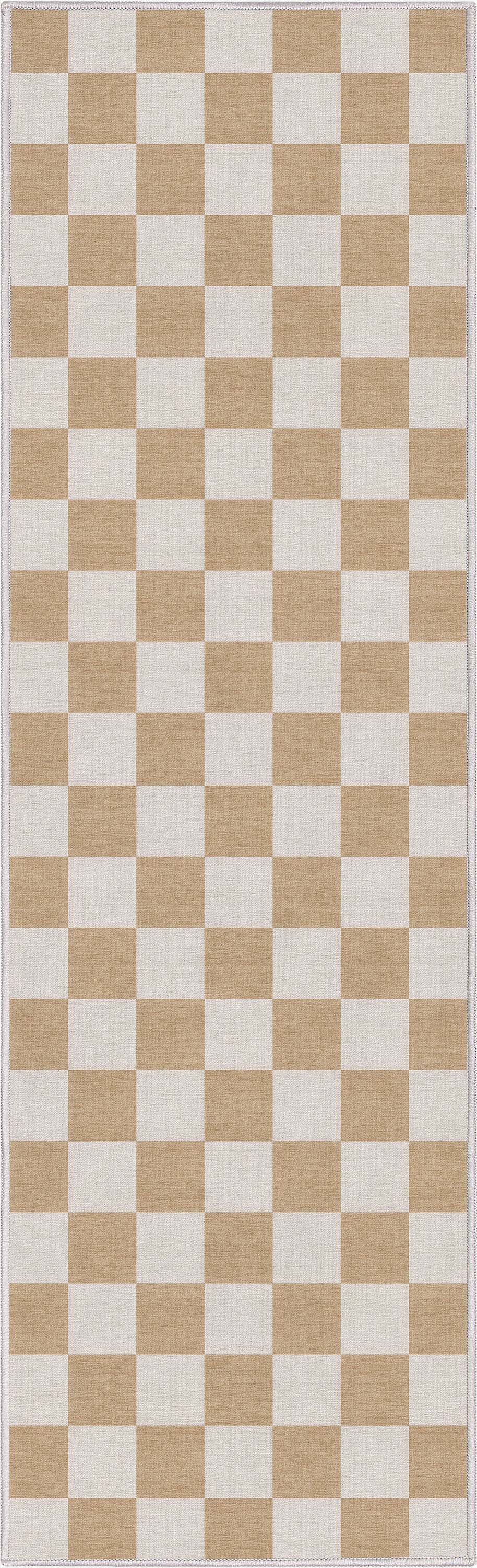Quadratischer Flachgewebe-Teppich mit modernen geometrischen Boxen