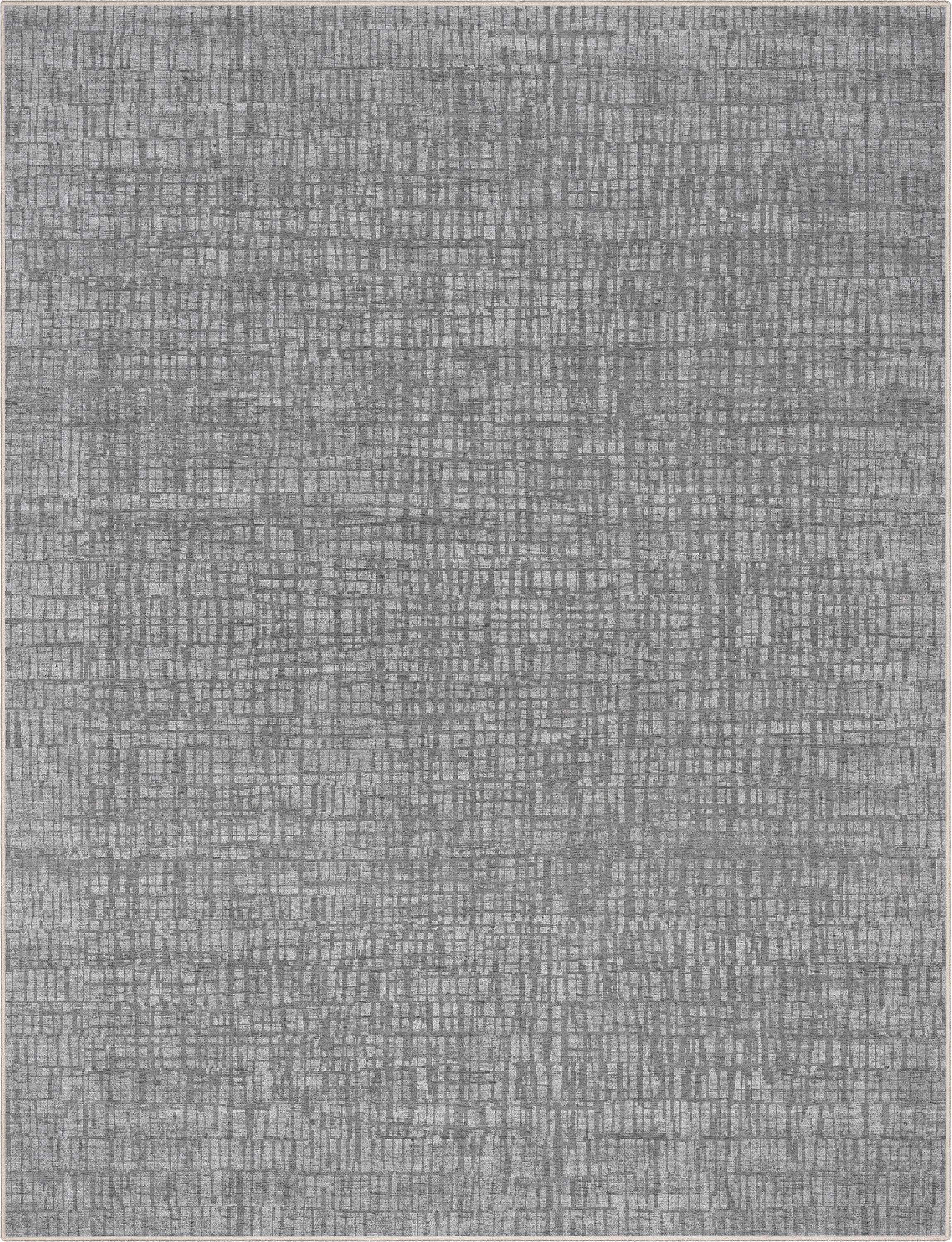 Abstrakter geometrischer Flachgewebe-Teppich &bdquo;Nightscape&ldquo;.