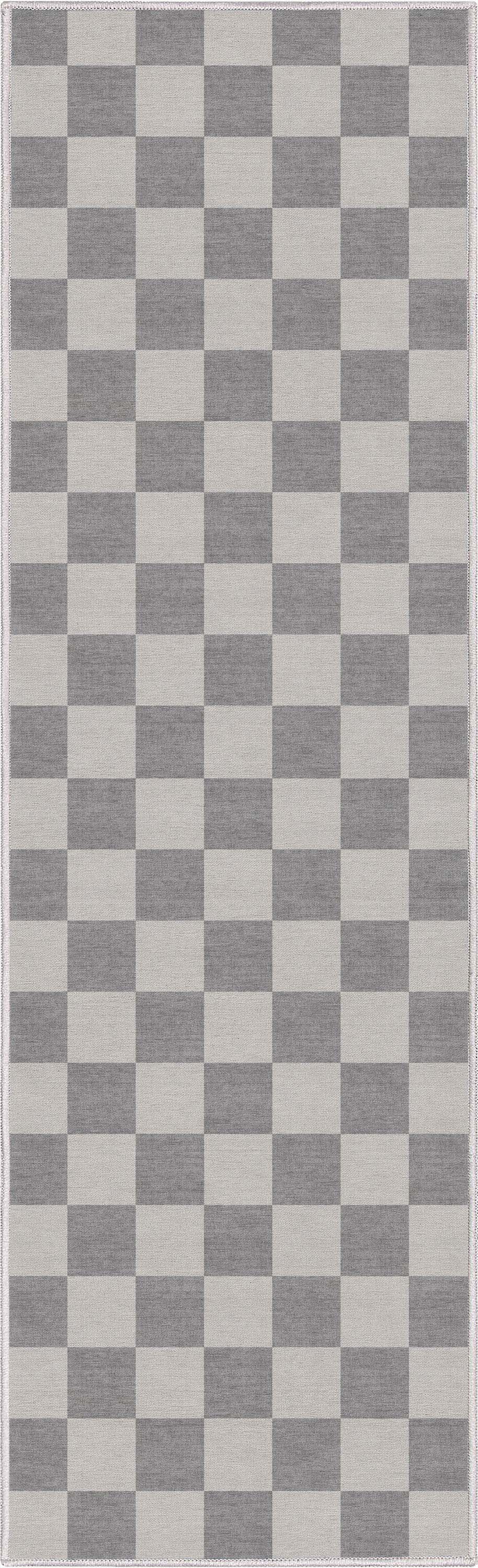 Quadratischer Flachgewebe-Teppich mit modernen geometrischen Boxen