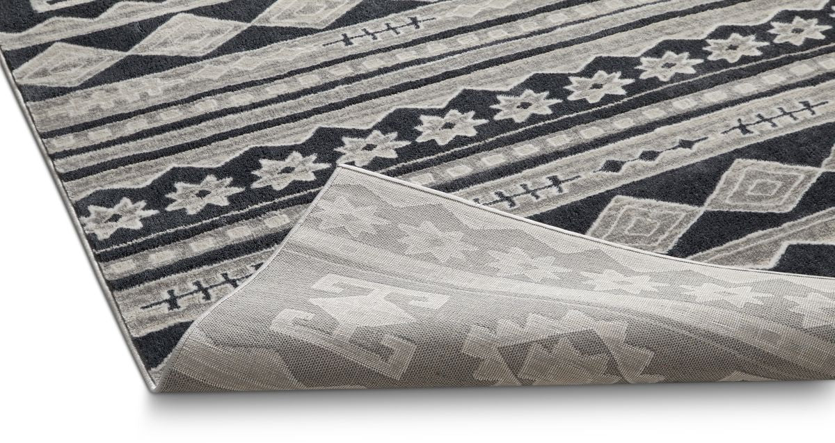 Kanab Dark Grey Modern Rug