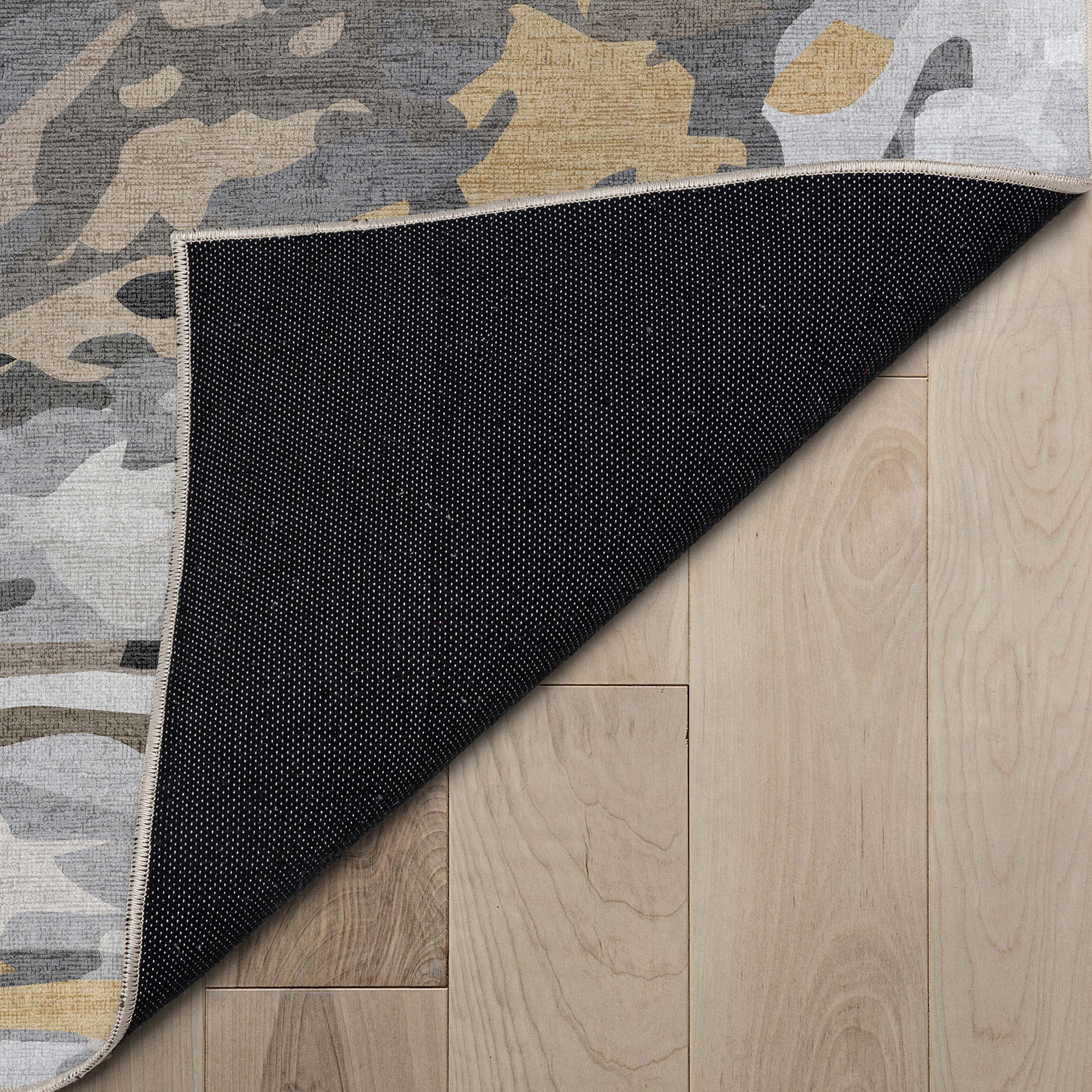 Dunes-Teppich aus abstraktem Marmor-Flachgewebe