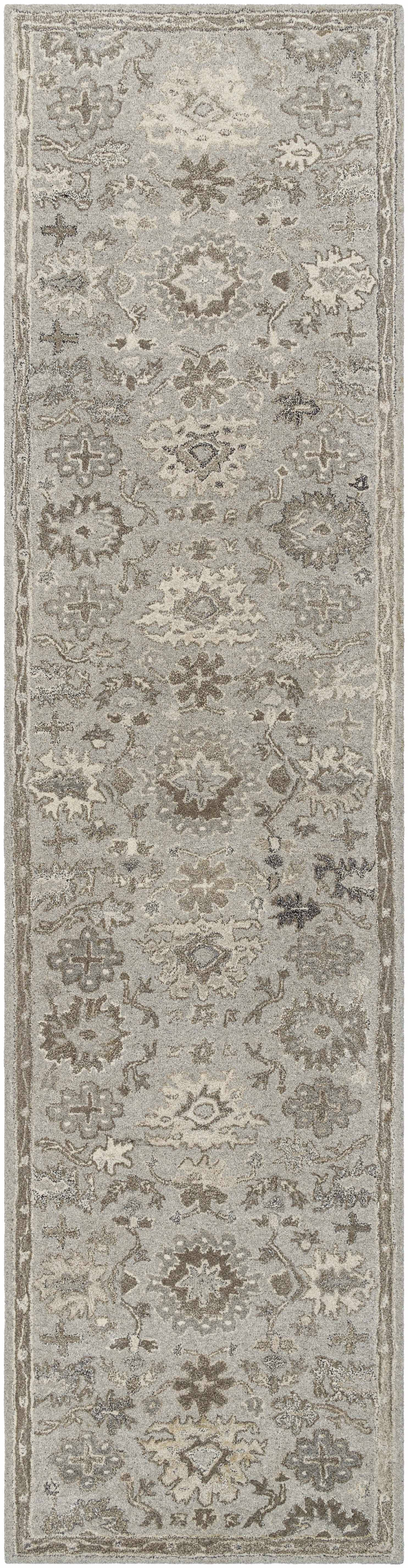 Willimantic Beige Teppich aus dicker Wolle
