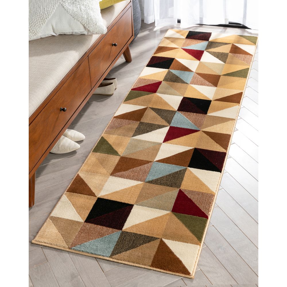 Emine Moderner geometrischer Teppich
