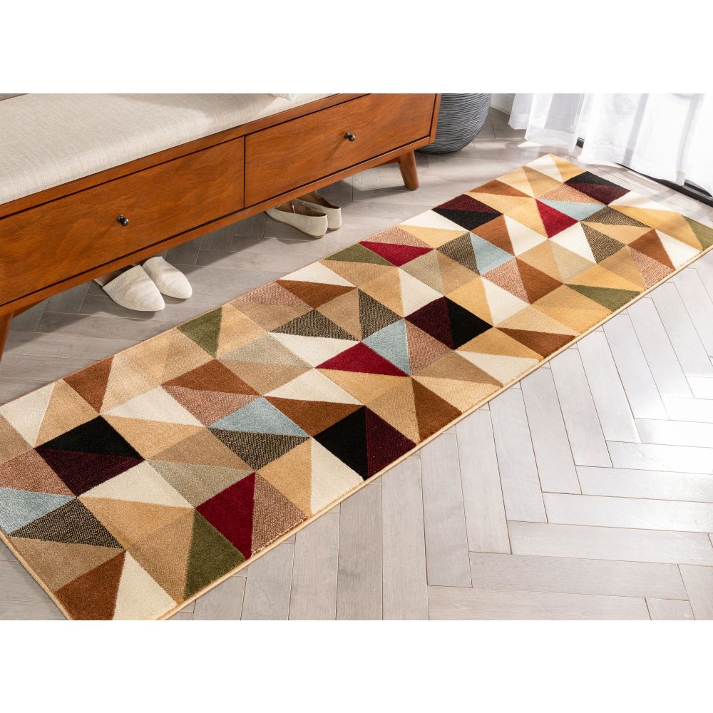 Emine Moderner geometrischer Teppich
