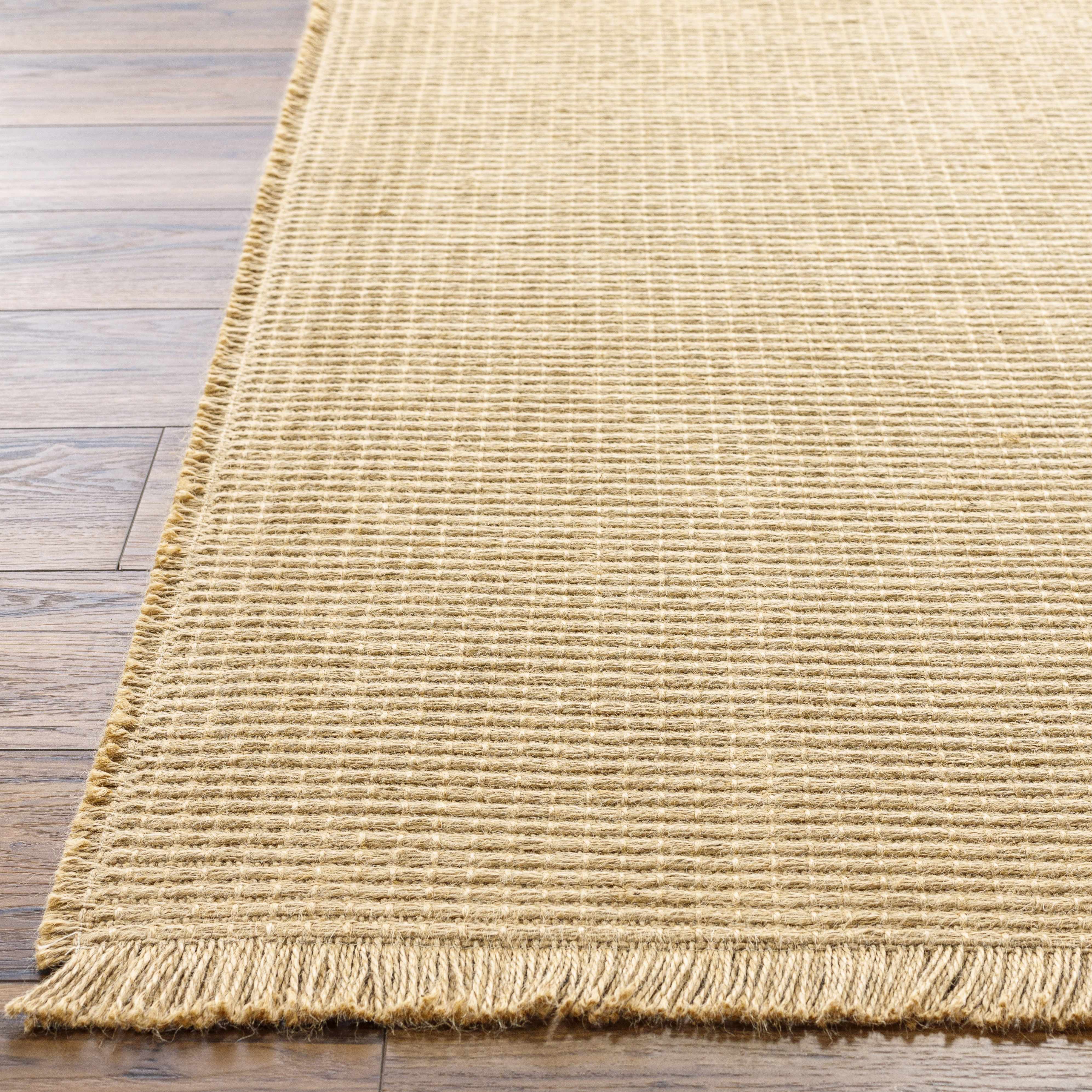 Kimi Jute-Teppich in Hellbeige &ndash; Surya x Becki Owens