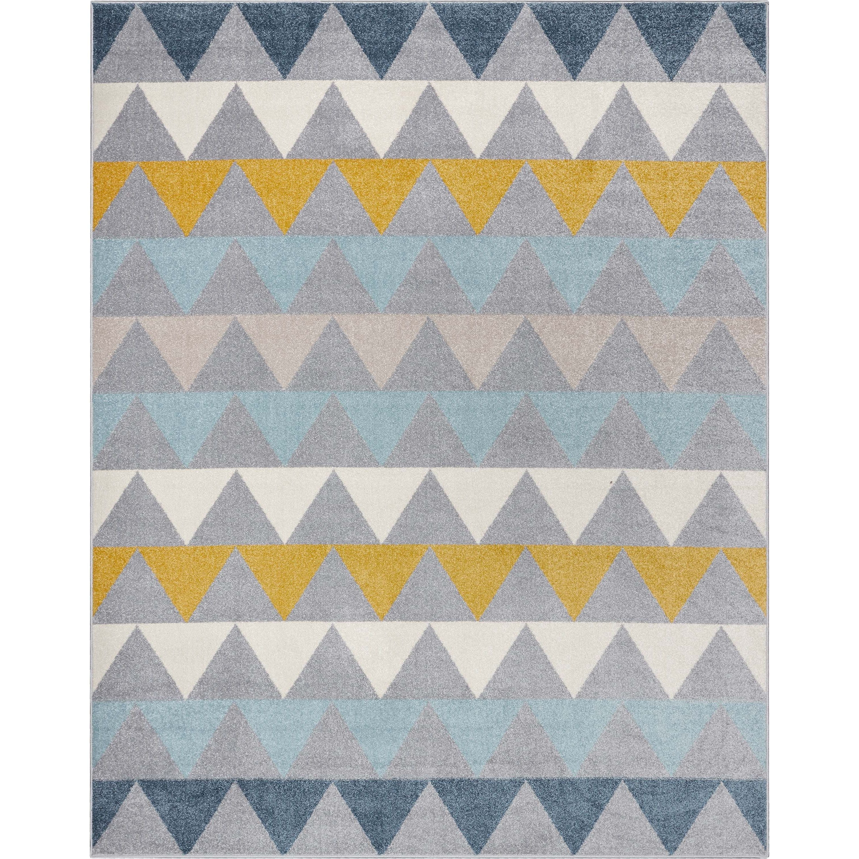 Nova Grey Moderner skandinavischer Teppich