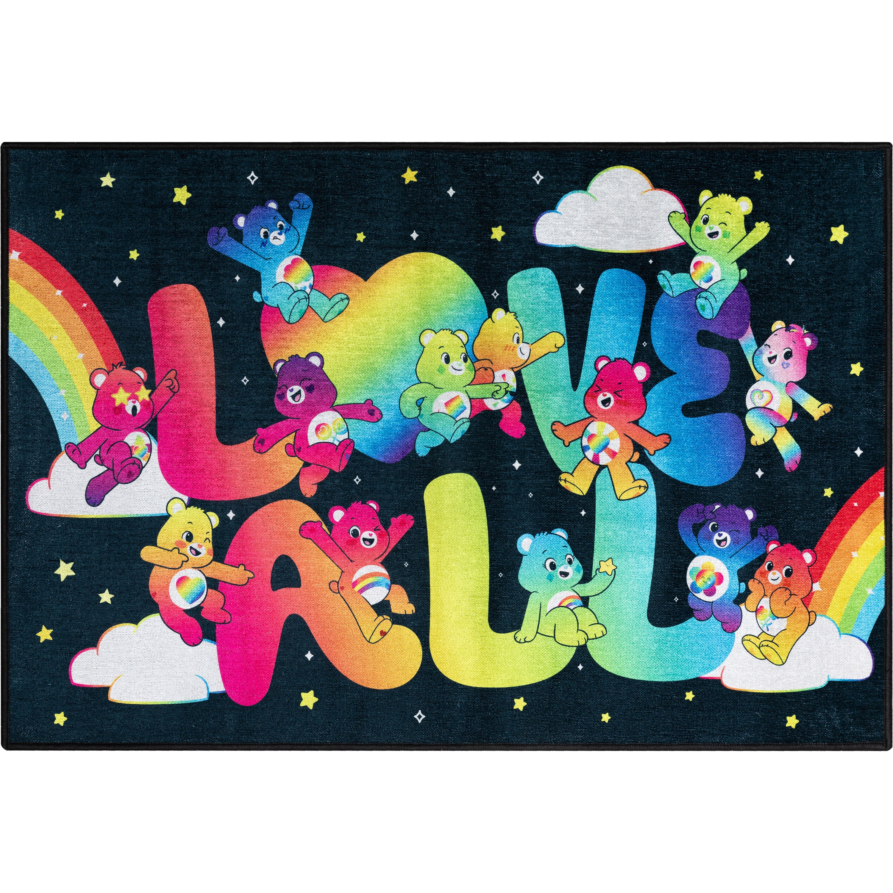 Care Bears Love All Multi 3'3" x 5' Fl&auml;chenteppich