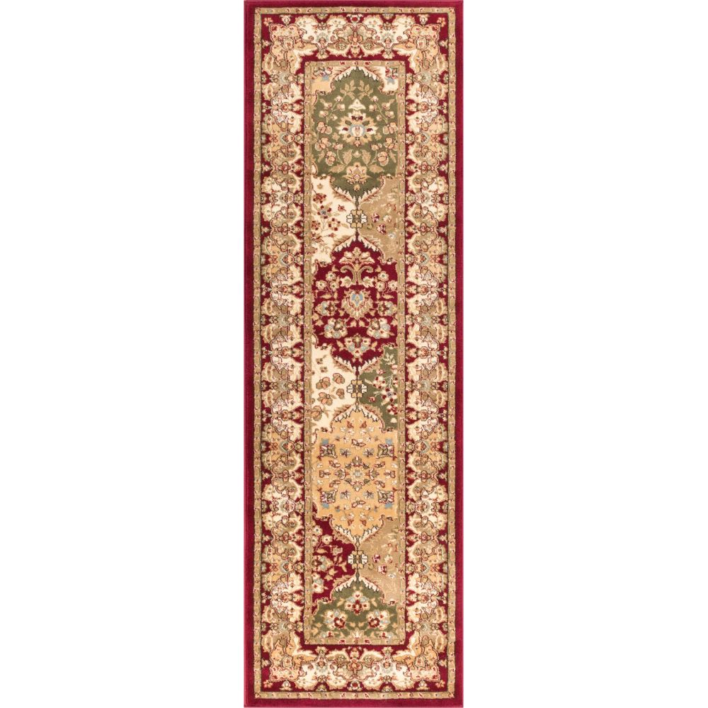 Traditioneller roter Mina-Khani-Teppich