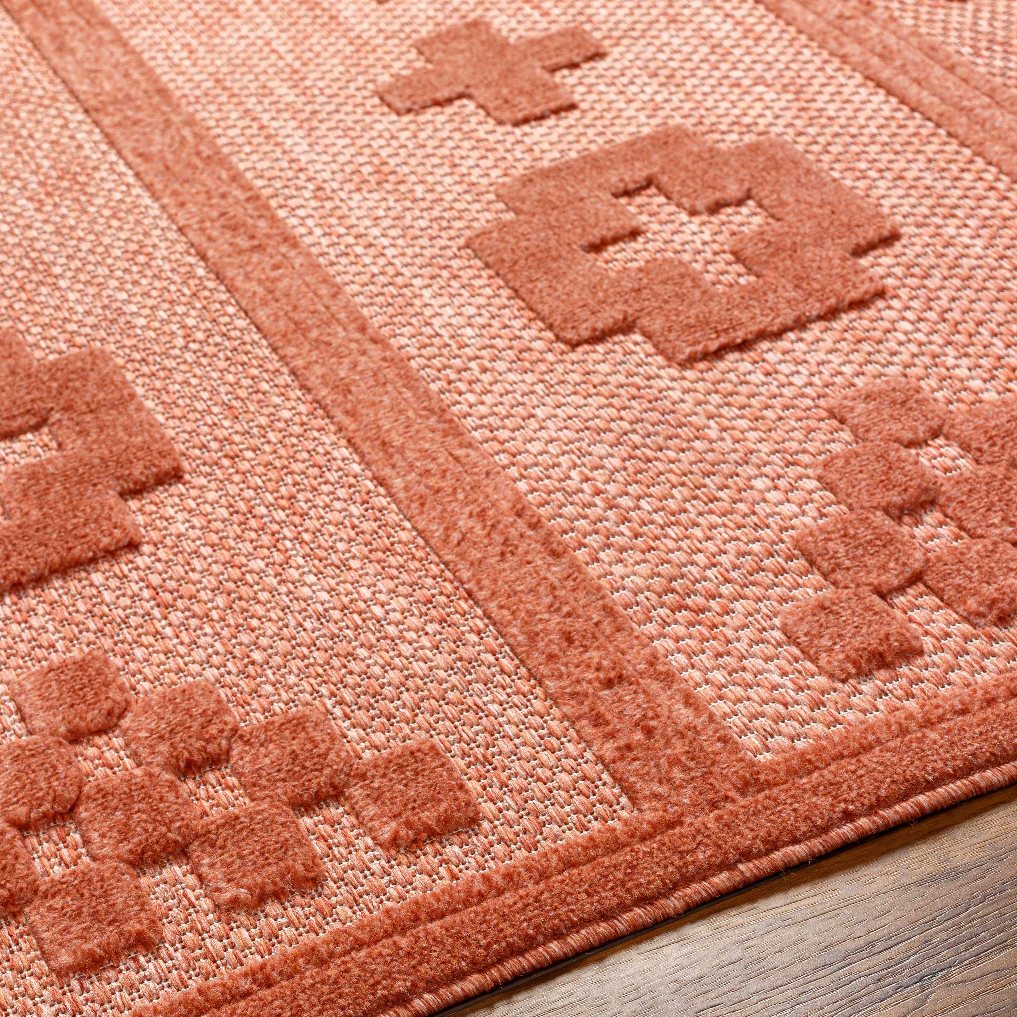 Hiro Orange Outdoor-Teppich