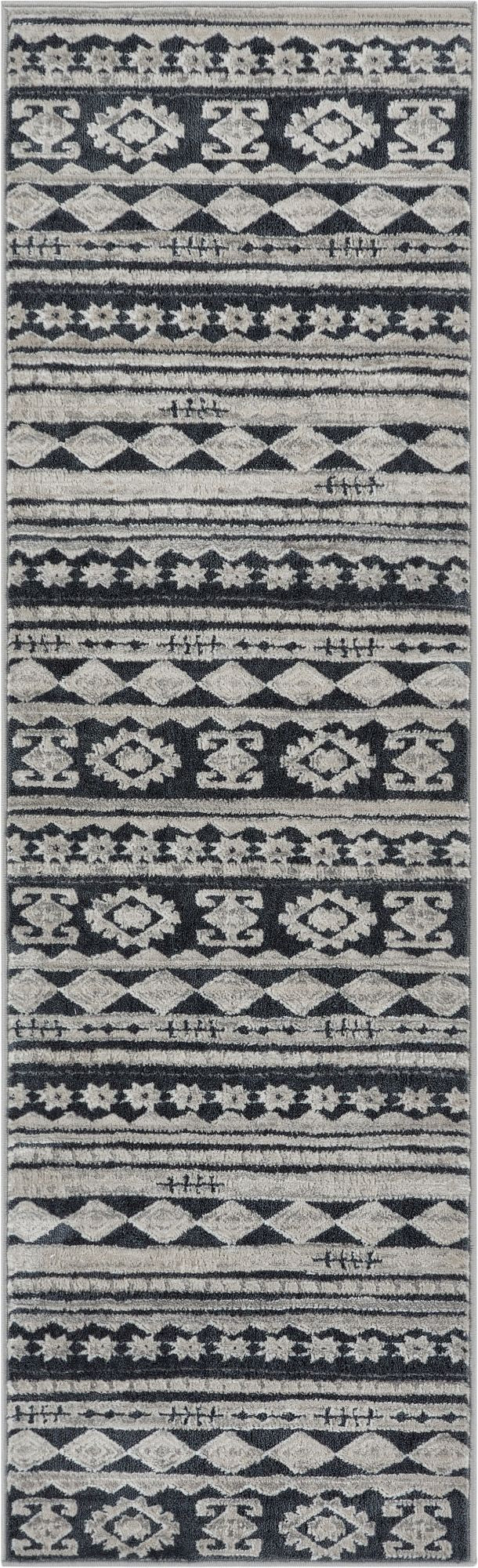 Kanab Dark Grey Modern Rug